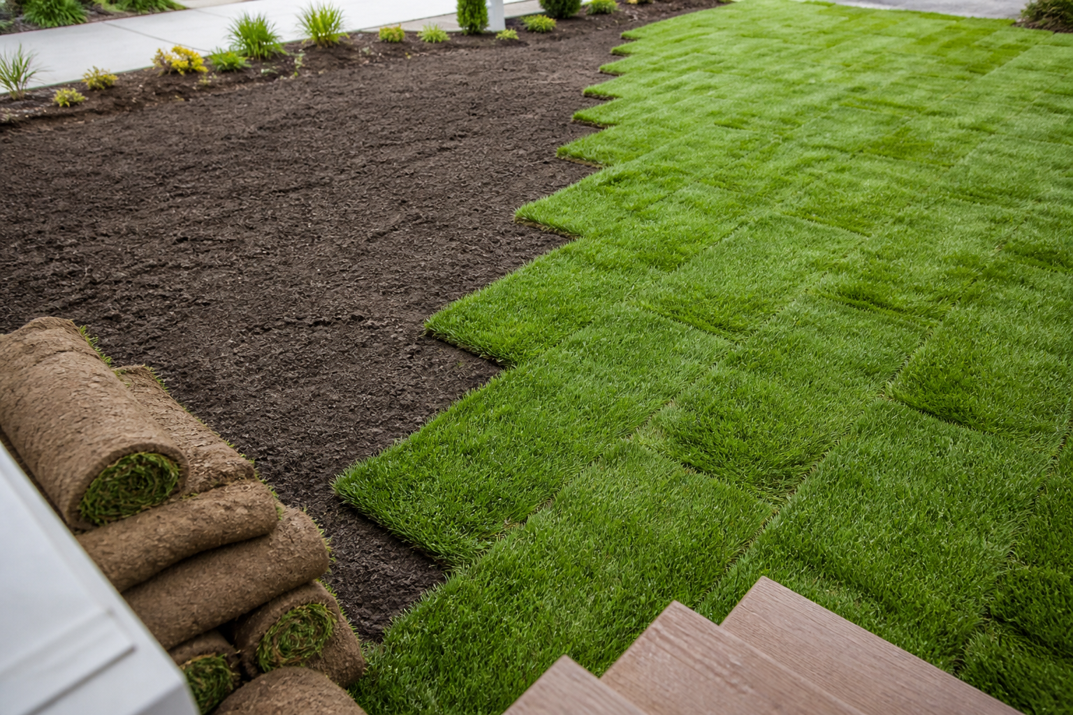 Sod Installation & Lawn Renovation